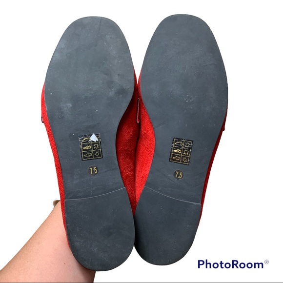 Jeffrey Campbell Woman’s Jesse Red Loafer size 7.5 - Picture 6 of 6